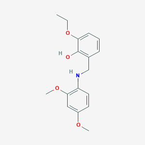 2-{[(2,4-Dimethoxyphenyl)amino]methyl}-6-ethoxyphenol