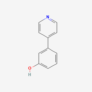 molecular formula C11H9NO B2467892 3-(Pyridin-4-yl)phenol CAS No. 80653-80-1