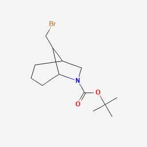 tert-Butyl 8-(bromomethyl)-6-azabicyclo[3.2.1]octane-6-carboxylate