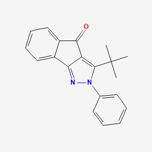 3-(Tert-butyl)-2-phenylindeno[3,2-c]pyrazol-4-one
