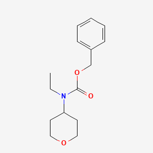 Benzyl ethyl(tetrahydro-2H-pyran-4-yl)carbamate
