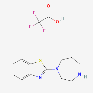2-(1,4-Diazepan-1-yl)benzo[d]thiazole 2,2,2-trifluoroacetate