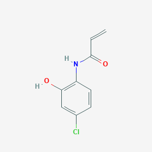 molecular formula C9H8ClNO2 B2468166 N-(4-chloro-2-hydroxyphenyl)prop-2-enamide CAS No. 105298-45-1