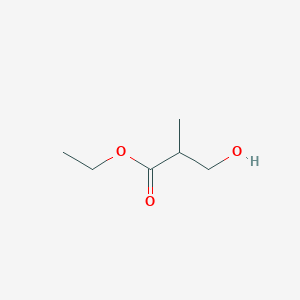 molecular formula C6H12O3 B2468263 Ethyl 3-hydroxy-2-methylpropanoate CAS No. 89534-52-1