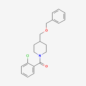 (4-((Benzyloxy)methyl)piperidin-1-yl)(2-chlorophenyl)methanone