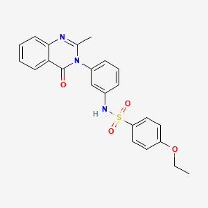4-ethoxy-N-(3-(2-methyl-4-oxoquinazolin-3(4H)-yl)phenyl)benzenesulfonamide
