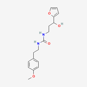 1-(3-(Furan-2-yl)-3-hydroxypropyl)-3-(4-methoxyphenethyl)urea