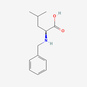 (S)-2-(Benzylamino)-4-methylpentanoic acid