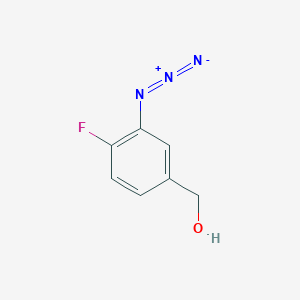 (3-Azido-4-fluorophenyl)methanol