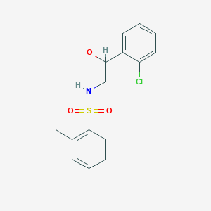 N-(2-(2-chlorophenyl)-2-methoxyethyl)-2,4-dimethylbenzenesulfonamide