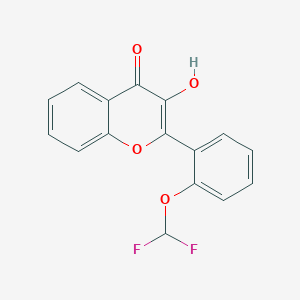 B2468527 2-(2-(difluoromethoxy)phenyl)-3-hydroxy-4H-chromen-4-one CAS No. 1797124-08-3