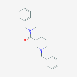 molecular formula C21H26N2O B246854 N,1-dibenzyl-N-methylpiperidine-3-carboxamide 