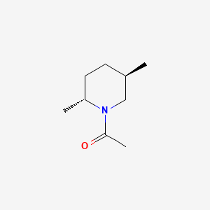 molecular formula C9H17NO B2468880 1-[(2R,5R)-2,5-Dimethylpiperidin-1-yl]ethanone CAS No. 1932041-16-1