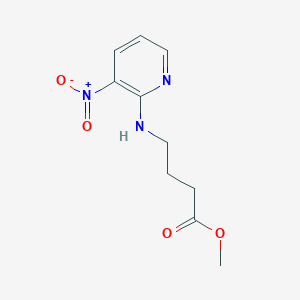 Methyl 4-[(3-nitropyridin-2-yl)amino]butanoate