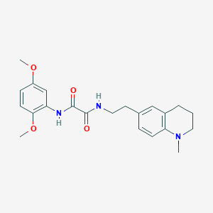 N1-(2,5-dimethoxyphenyl)-N2-(2-(1-methyl-1,2,3,4-tetrahydroquinolin-6-yl)ethyl)oxalamide