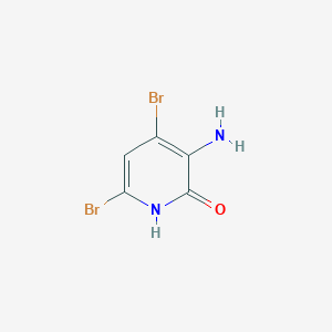 3-Amino-4,6-dibromopyridin-2-ol