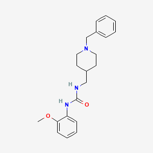 1-((1-Benzylpiperidin-4-yl)methyl)-3-(2-methoxyphenyl)urea