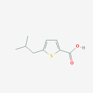 5-(2-Methylpropyl)thiophene-2-carboxylic acid
