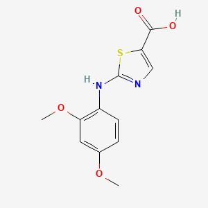 2-[(2,4-Dimethoxyphenyl)amino]-1,3-thiazole-5-carboxylic acid