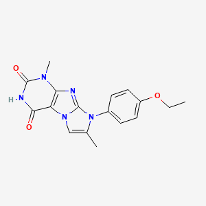 6-(4-Ethoxyphenyl)-4,7-dimethylpurino[7,8-a]imidazole-1,3-dione