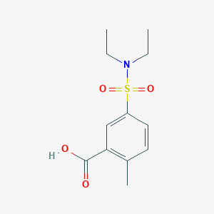 5-[(Diethylamino)sulfonyl]-2-methylbenzoic acid
