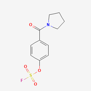 1-(4-Fluorosulfonyloxybenzoyl)pyrrolidine