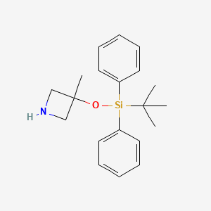 3-[(Tert-butyldiphenylsilyl)oxy]-3-methylazetidine