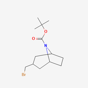 Tert-butyl 3-(bromomethyl)-8-azabicyclo[3.2.1]octane-8-carboxylate