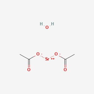 B2469485 Strontium acetate hydrate CAS No. 14692-29-6; 543-94-2