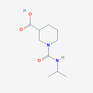 1-[(Propan-2-yl)carbamoyl]piperidine-3-carboxylic acid
