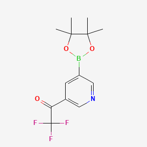 5-(Trifluoroacetyl)pyridine-3-boronic acid pinacol ester