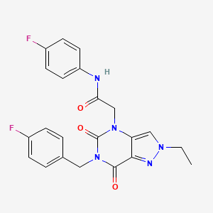N-(2-chloro-4-methylphenyl)-N'-[4-(5-phenyl-1,3,4-oxadiazol-2-yl)phenyl]urea