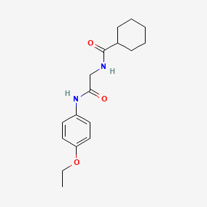 2-(cyclohexylformamido)-N-(4-ethoxyphenyl)acetamide
