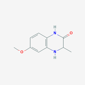 molecular formula C10H12N2O2 B2469726 6-甲氧基-3-甲基-1,2,3,4-四氢喹喔啉-2-酮 CAS No. 868771-43-1
