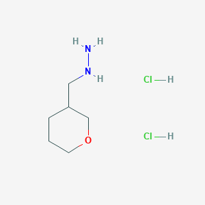 Oxan-3-ylmethylhydrazine;dihydrochloride