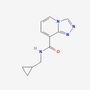 N-(Cyclopropylmethyl)-[1,2,4]triazolo[4,3-a]pyridine-8-carboxamide