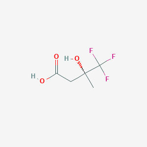 (3R)-4,4,4-trifluoro-3-hydroxy-3-methylbutanoic acid