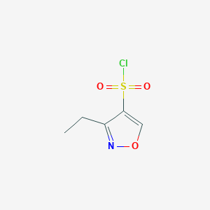 3-Ethyl-1,2-oxazole-4-sulfonyl chloride