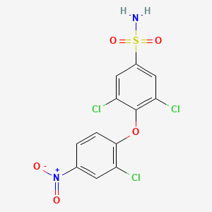 3,5-Dichloro-4-(2-chloro-4-nitrophenoxy)benzenesulfonamide