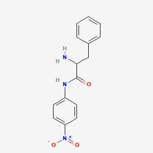 B2470083 2-Amino-N-(4-nitrophenyl)-3-phenylpropanamide CAS No. 14235-17-7; 2360-97-6
