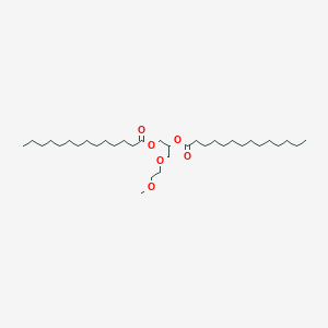 molecular formula C34H66O6 B2470196 Dmg-peg 2000 CAS No. 160743-62-4