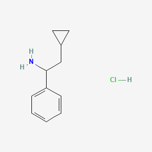 2-Cyclopropyl-1-phenylethanamine hydrochloride