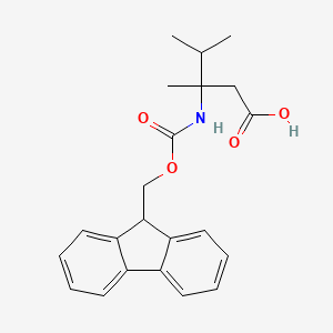 3-(9H-Fluoren-9-ylmethoxycarbonylamino)-3,4-dimethylpentanoic acid