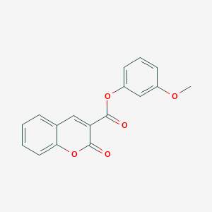 3-methoxyphenyl 2-oxo-2H-chromene-3-carboxylate