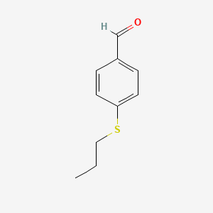 molecular formula C10H12OS B2471189 4-(n-Propylthio)benzaldehyde CAS No. 84264-98-2