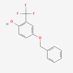 4-(Benzyloxy)-2-(trifluoromethyl)phenol