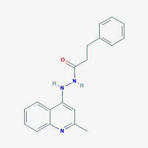 N'-(2-Methylquinolin-4-yl)-3-phenylpropanehydrazide