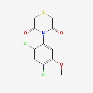 4-(2,4-Dichloro-5-methoxyphenyl)-3,5-thiomorpholinedione
