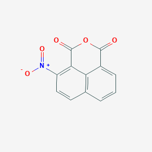 molecular formula C12H5NO5 B2471345 4-Nitrobenzo[de]isochromene-1,3-dione CAS No. 34087-02-0