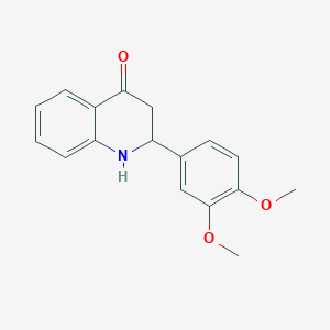 2-(3,4-Dimethoxyphenyl)-2,3-dihydroquinolin-4(1H)-one